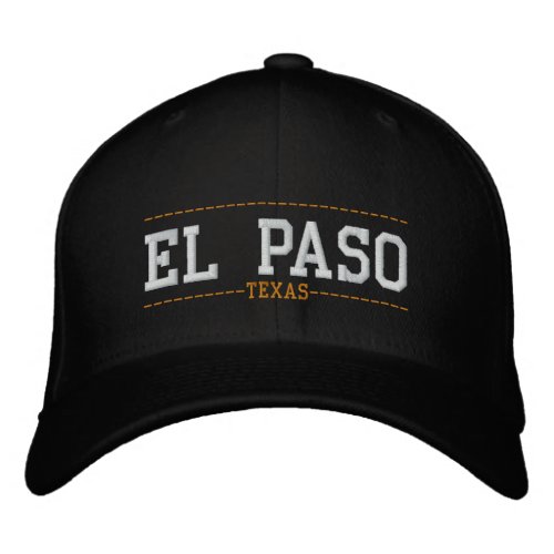 El Paso Texas USA Embroidered Hats