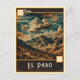 El Paso, Texas | Vintage Postcard