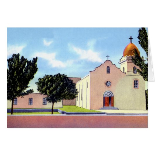 El Paso Texas Ysleta Mission Cards (Front Horizontal)