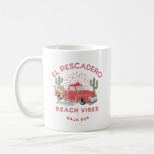 El Pescadero Beach Vibes vintage Coffee Mug