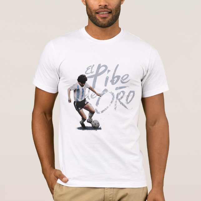 El Pibe de Oro — Maradona T-Shirt (Front)