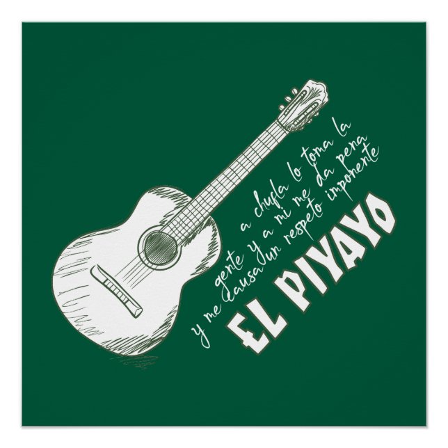 El Piyayo Poster (Front)