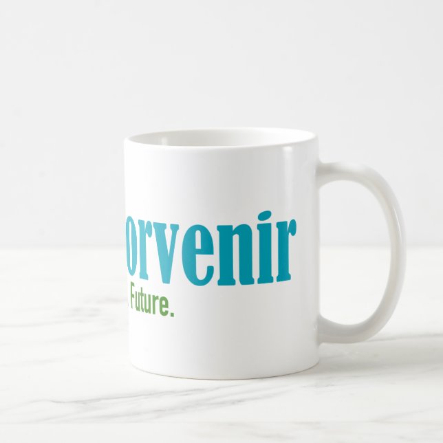 El Porvenir: Water. Life. Future. Coffee mug (Right)