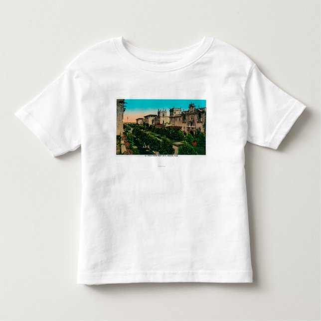 El Prado from West Gate, Balboa Park Toddler T-shirt (Front)