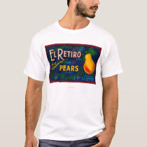 El Retiro Pear Crate Label