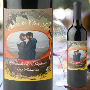 El Rio Pitillal Cheers to Our Love 2009 Wine Label