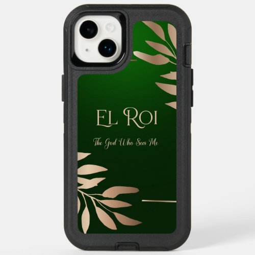 El Roi 3 EmeraldGold OtterBox iPhone 14 Plus Case