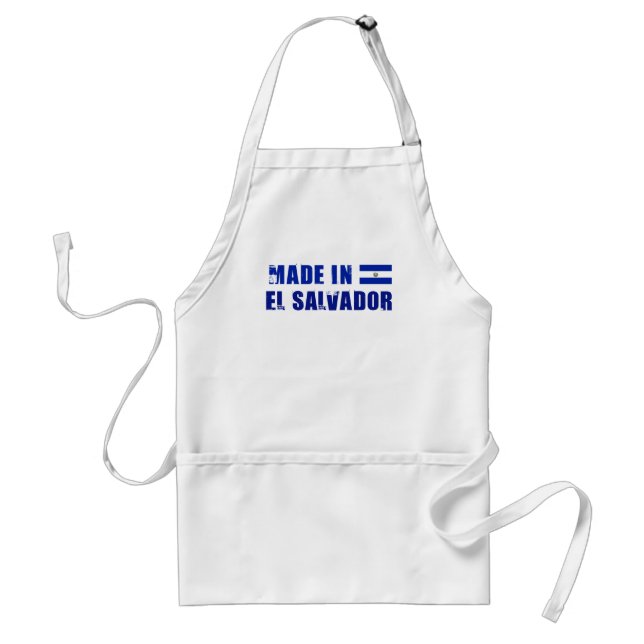 EL SALVADOR ADULT APRON (Front)