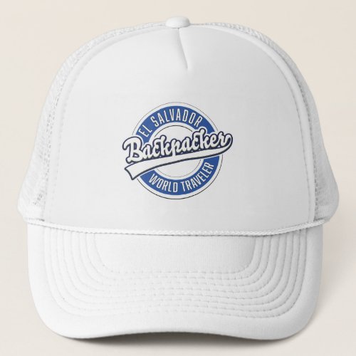 El Salvador backpacker world traveler Trucker Hat