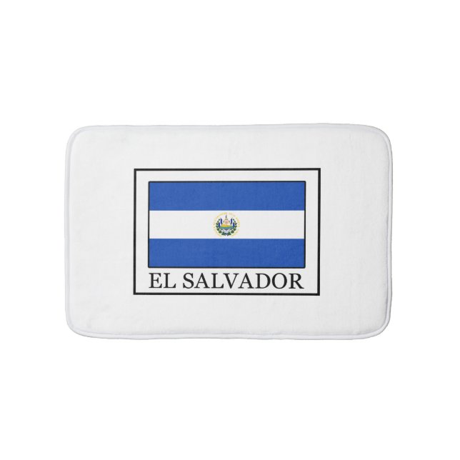 El Salvador Bathroom Mat (Front)