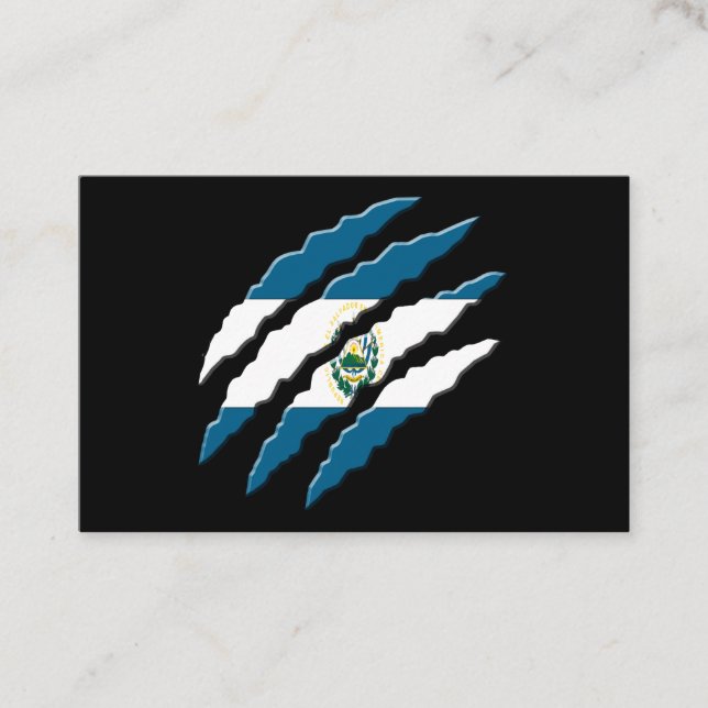 El Salvador Business Card (Front)