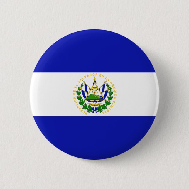 El Salvador Button (Front)