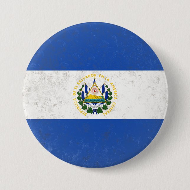 El Salvador Button (Front)