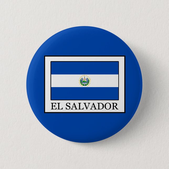El Salvador Button (Front)