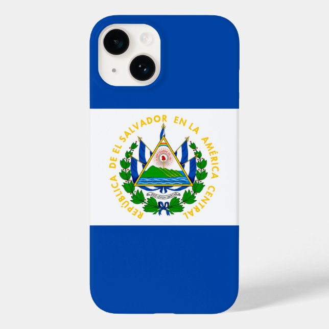 El Salvador Case-Mate iPhone Case (Back)