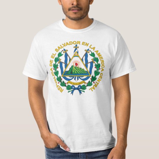 Download El Salvador Coat of Arms T-shirt | Zazzle.com