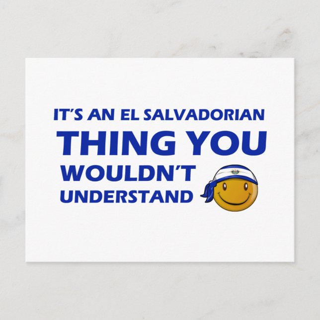 El Salvador Designs Postcard (Front)