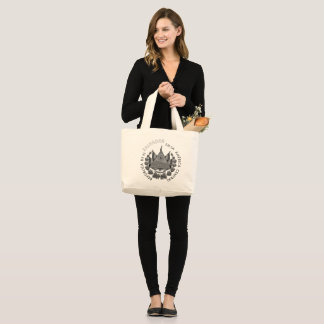 EL Salvador Escudo tote Black and White