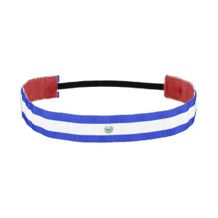 El Salvador flag Athletic Headband