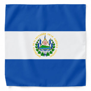 El Salvador Flag Bandana