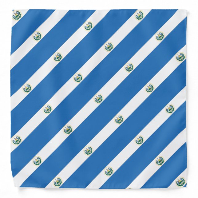 El Salvador Flag Bandana (Front)