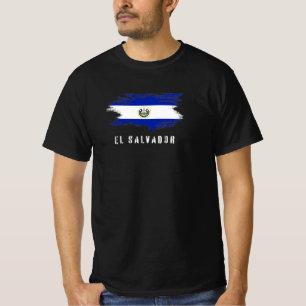 El Salvador flag, bandera de el salvador, Pupusas T-Shirt