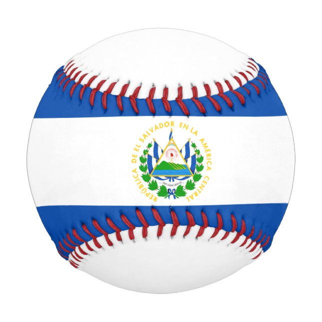 El Salvador flag Baseball (Front)
