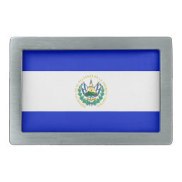 El Salvador flag Belt Buckle
