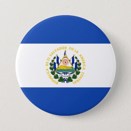 El Salvador Flag Button