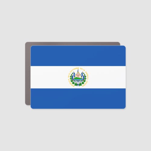 El Salvador Flag Car Magnet