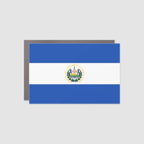 El Salvador Flag Car Magnet
