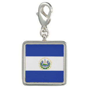El Salvador flag Charm