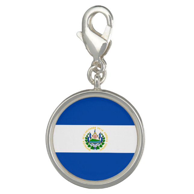 El Salvador Flag Charm (Front)
