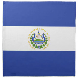 El Salvador flag Cloth Napkin