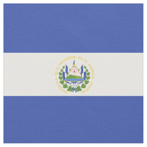 El Salvador flag Fabric