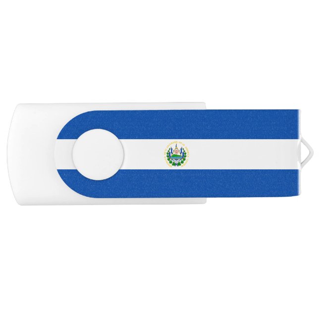 El Salvador Flag Flash Drive (Front)