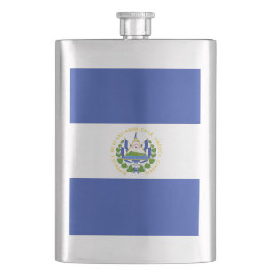 El Salvador flag Flask