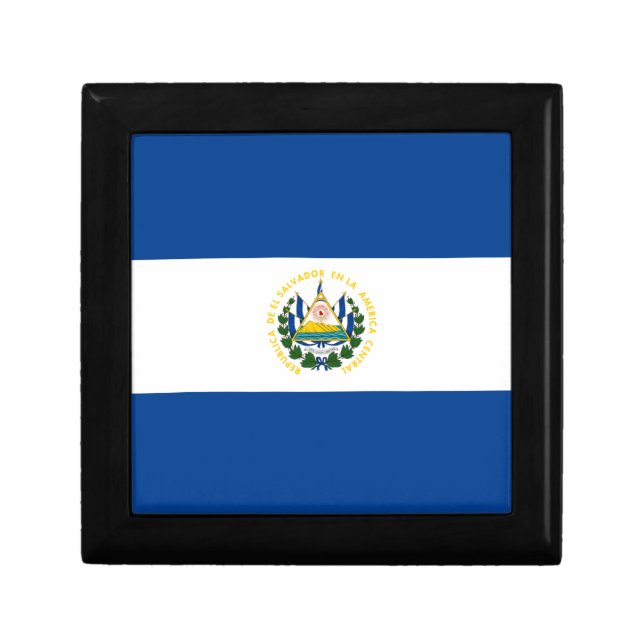 El Salvador Flag Gift Box (Front)