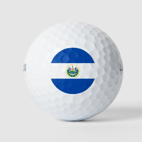 El Salvador Flag Golf Balls