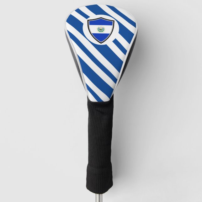El Salvador flag Golf Head Cover (Front)