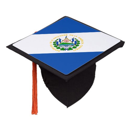El Salvador Flag Graduation Cap Topper