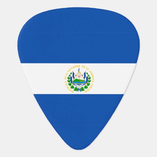 El Salvador flag Groverallman Guitar Pick