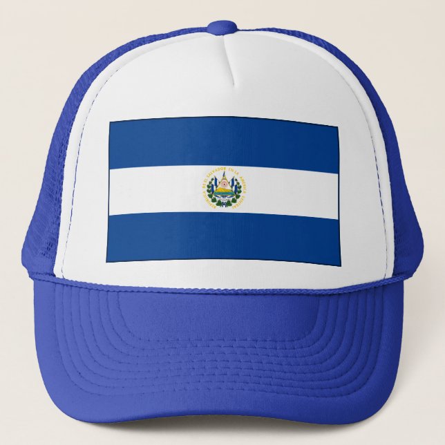 El Salvador Flag Hat (Front)