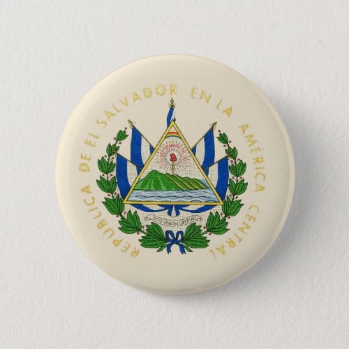 El Salvador Flag Icon Button Pin