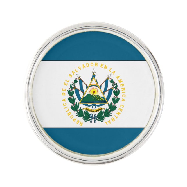 El Salvador Flag Lapel Pin (Front)