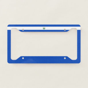 El Salvador flag License Plate Frame