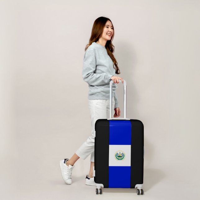 El Salvador flag Luggage (Scale)