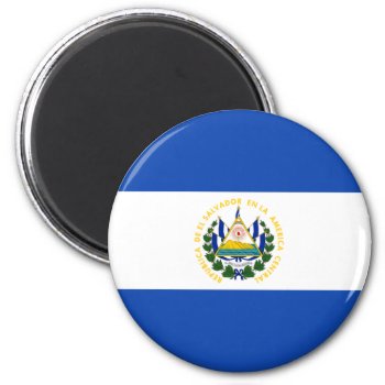 El Salvador Flag Magnet by the_little_gift_shop at Zazzle