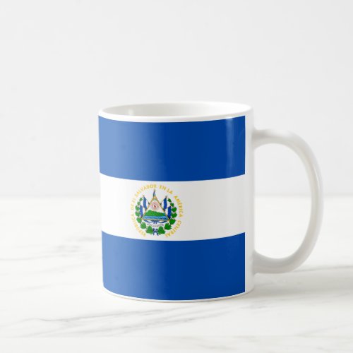  El Salvador Flag Mug Celebrate Your Roots Coffee Mug