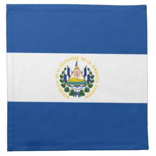 El Salvador Flag Napkin
